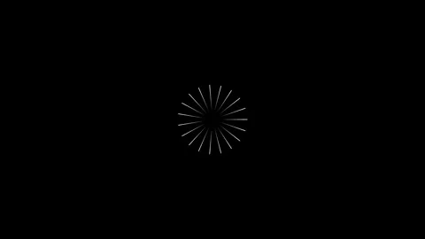 Abstract line blast circle highlight motion graphics with fast movement of .. Video stock 337580065