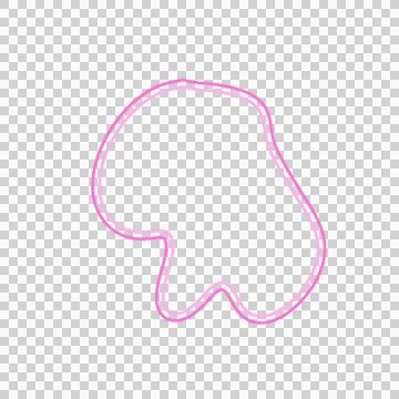 Abstract Line Blob Stock Photos
