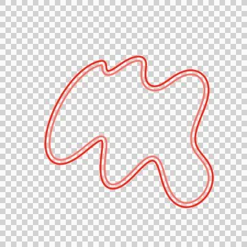 Abstract Line Blob Stock Photos