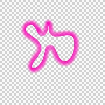 Abstract Line Blob Stock Photos