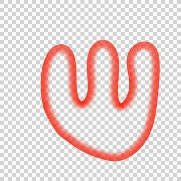 Abstract Line Blob Stock Photos