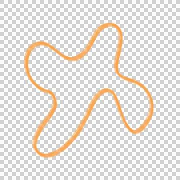 Abstract Line Blob Stock Photos