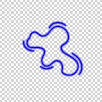 Abstract Line Blob Stock Photos