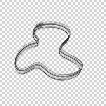 Abstract Line Blob Stock Photos