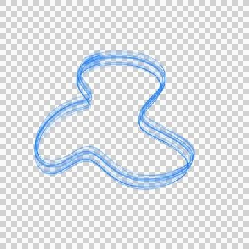 Abstract Line Blob Stock Photos
