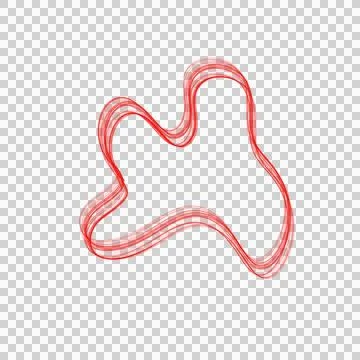 Abstract Line Blob Stock Photos
