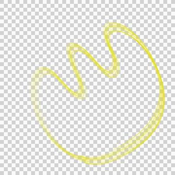 Abstract Line Blob Foto stock