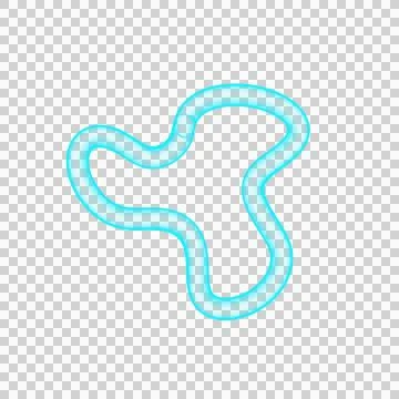 Abstract Line Blob Stock Photos