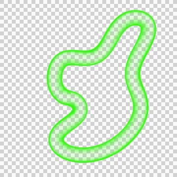 Abstract Line Blob Stock Photos