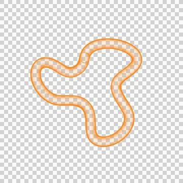 Abstract Line Blob Foto stock