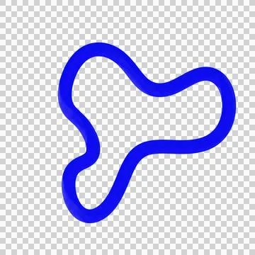 Abstract Line Blob Stock Photos