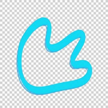 Abstract Line Blob Stock Photos