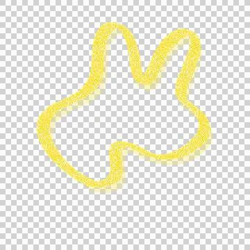 Abstract Line Blob Foto stock