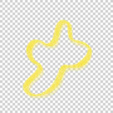 Abstract Line Blob Foto stock