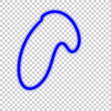 Abstract Line Blob Stock Photos