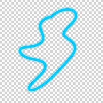 Abstract Line Blob Stock Photos