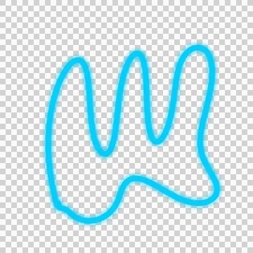 Abstract Line Blob Stock Photos