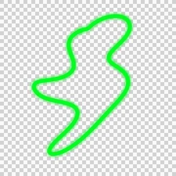 Abstract Line Blob Stock Photos