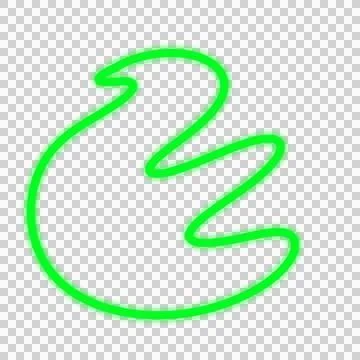 Abstract Line Blob Stock Photos