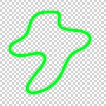 Abstract Line Blob Stock Photos