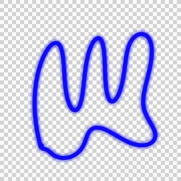 Abstract Line Blob Stock Photos