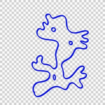 Abstract Line Blob Stock Photos