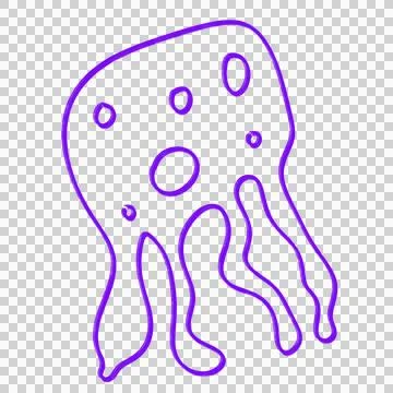 Abstract Line Blob Stock Photos