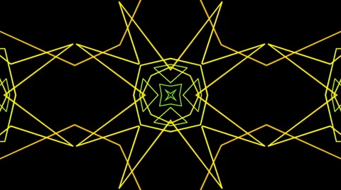 Abstract line dancing Stock-Footage 32430900