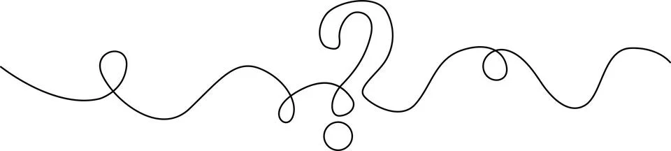 Abstract line drawing with circles Vector Stock Illustration
