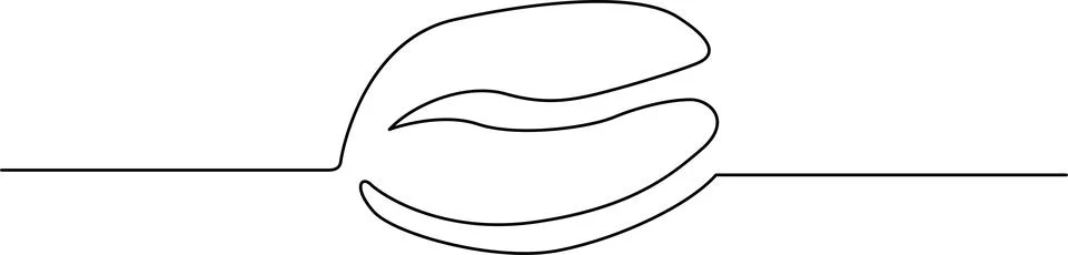Abstract line drawing of shell Vector 스톡 일러스트