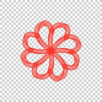 Abstract Line Flower Stock Photos