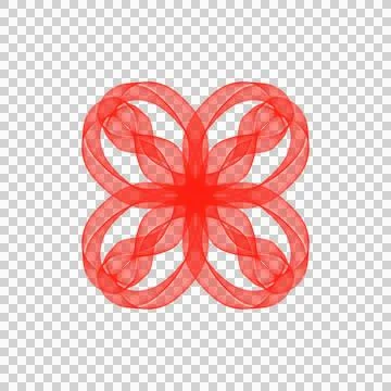 Abstract Line Flower Stock Photos