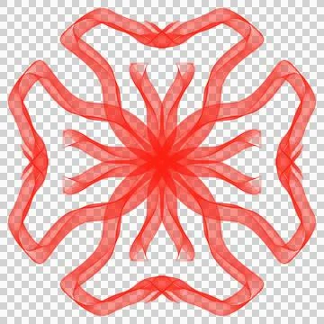 Abstract Line Flower Stock Photos