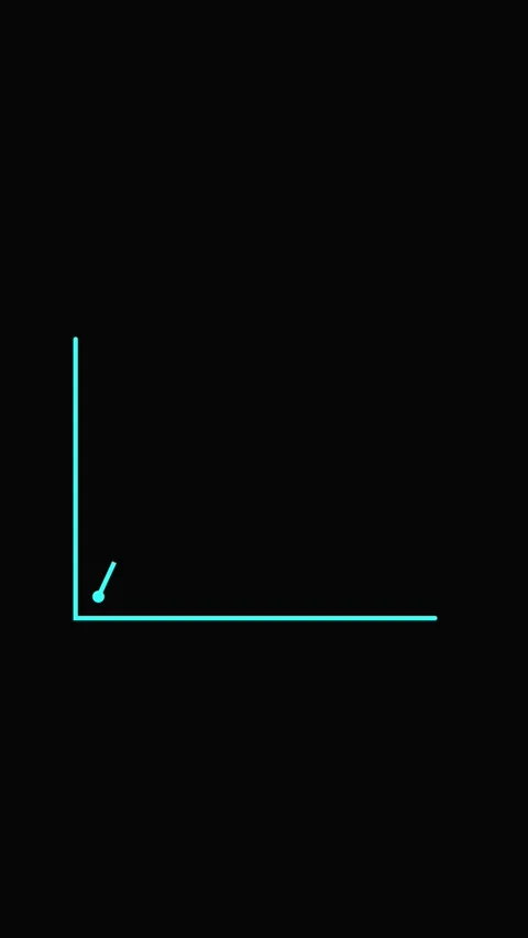 Abstract line formation on dark background. Minimalist abstract line format.. Stock Footage 346048879