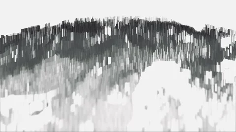 Abstract Line Landscape Stock Footage 43632054