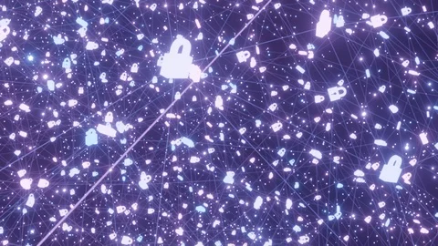 Abstract line lighting frame structure pattern wireframe polygon futuristic p Stock Footage 125170232