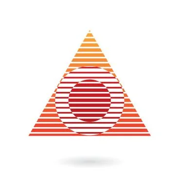Abstract line logo icon Ilustração Stock