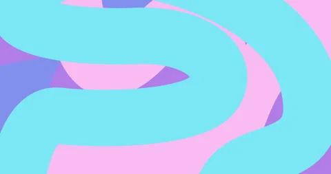 Abstract line loop transition. Smooth Stroke Transition. Lines Transition unique Stock Footage 246984758