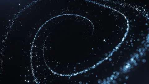 Abstract Line Magical Particles Video stock 247467195