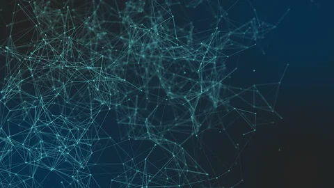 Abstract Line Network looping. Stock Footage 88541387