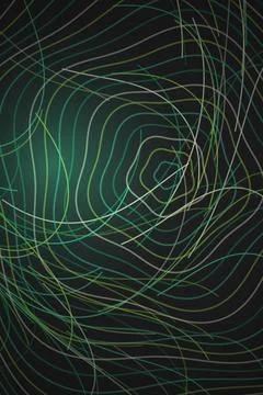 Abstract Line Pattern Dark Background Stock Illustration