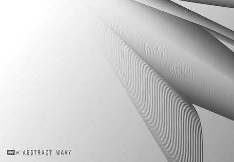 Abstract line pattern design of cover artwork pattern background. Stock Illustration