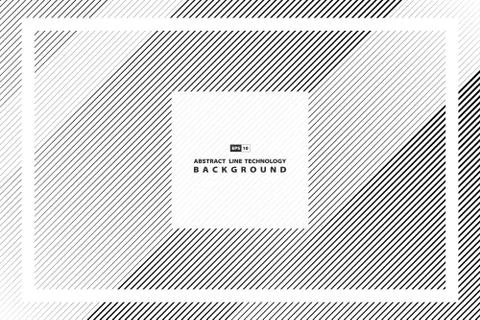 Abstract line pattern design decoration artwork. illustration vector eps10 Stock Illustration