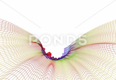 Abstract line pattern Stock Illustration