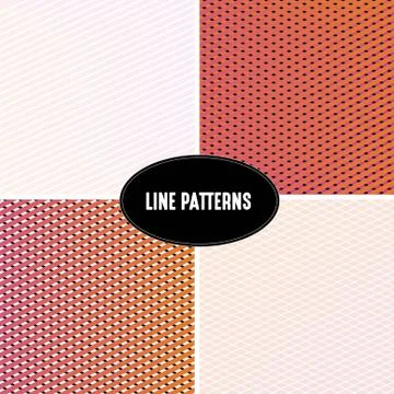 Abstract Line Pattern Stock Illustration