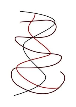 Abstract line pattern Illustrazione stock