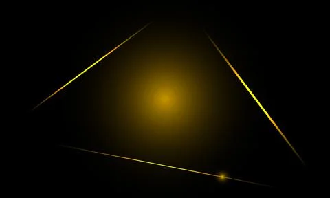 Abstract line pattern luxury gold with dark background. 库存插图