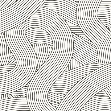 Abstract line pattern. Retro lined background Stock Illustration