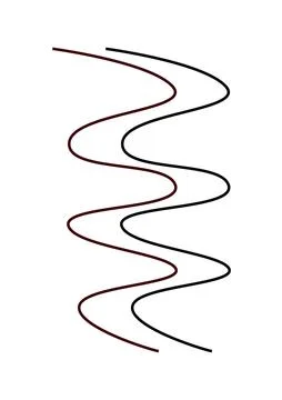 Abstract line pattern vector Stock Illustration