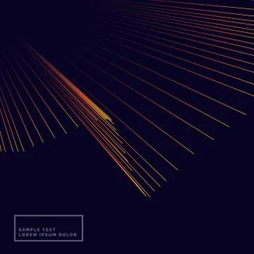 Abstract line rays vector background design イラスト素材